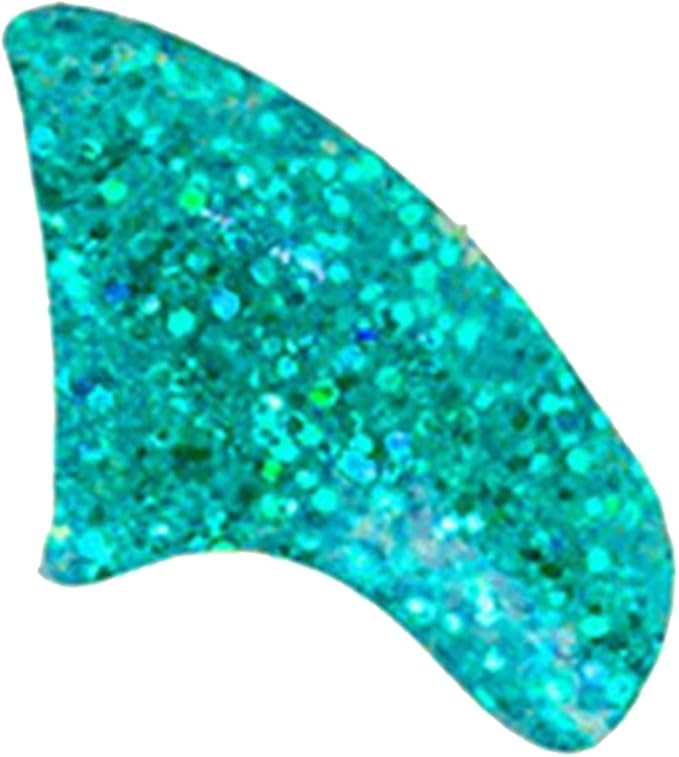 100 Pack Soft Nail Caps for Cat Claws Seafoam Glitter Small