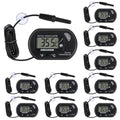 10 Pack Aquarium Thermometer with Large LCD Display - Fish & Reptile Tank Temperature Test