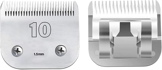 10 Blade Dog Grooming Compatible with Andis/Wahl/Oster Dog Clippers 3 Pack