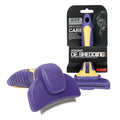 HOP Dog Deshedding Brush for Short Haired Dogs Cats Pets Professional Deshedding Tool Anti-Slip Handle & Detachable Head Highly Effective Deshedder Grooming Home of Paws