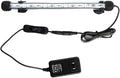 11.5 inches LED Aquarium Light, 6W Fish Tank Light Underwater Light Submersible Crystal Glass Lights, 9.2ft/2.8m Long Wire Length, White