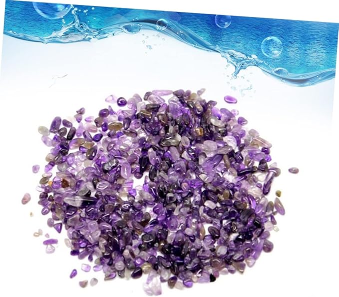 100g Amethyst Gravel Ore Gem Stones Rocks Crystals Crystal Stones Aquarium Substrate Home Desktop Decor