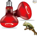 100W Infrared Heat Lamp Bulb, 2-Pack Red Heat Emitter for Reptile & Amphibian Basking – Perfect for Bearded Dragon, Lizard, Turtle, Snake