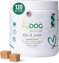 120 Chews Hip and Joint Supplement for Dogs - Glucosamine, Chondroitin & MSM,Arthritis Pain Relief Dog Joint Supplement - Mobility, Flexibility & Cartilage Support- Becon Flavour