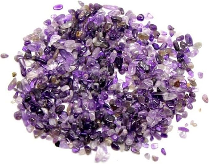 100g Amethyst Gravel Ore Gem Stones Rocks Crystals Crystal Stones Aquarium Substrate Home Desktop Decor