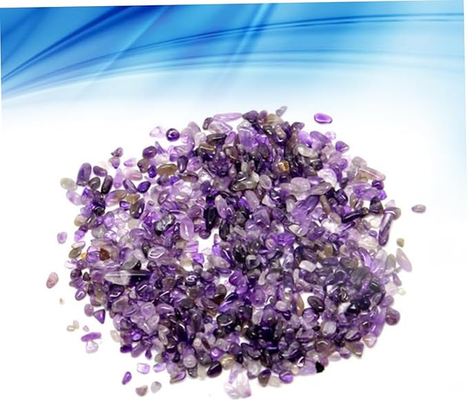 100g Amethyst Gravel Ore Gem Stones Rocks Crystals Crystal Stones Aquarium Substrate Home Desktop Decor