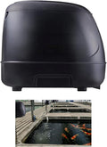 10L Pond Fish Feeder, Automatic Fish Feeder for Pond, Timer High Capacity, Battery-Powered for Vacations & Hot or Cold Weather