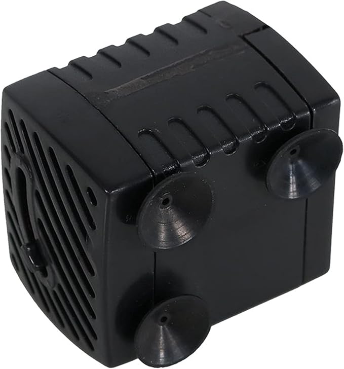 Sunnydaze 40 GPH Submersible Water Pump – 12V Small Fountain Pump with Adjustable Flow, LED Light & Transformer for Fountains, Bird Baths, Aquariums