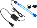 11W U-VC Aquarium Green Clean Light Aquarium Algae Clean Lamp Fish Tank Water Clean Light Green Clear Waterproof Water Clean Lamp for Pond Fish Tank Sump Swim Pool (11W-13inch Length)