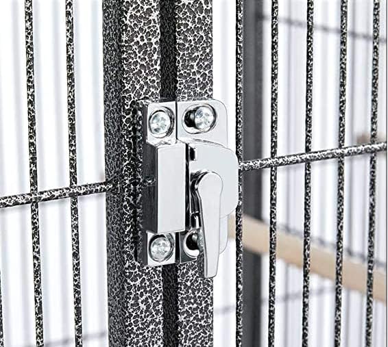 1/2/3-Combo Stacker Center Divided Breeder Breeding Bird Flight Double Rolling Cage Side Nesting Box Doors for Aviaries Canaries Cockatiels Lovebirds Finches Budgies Small Parrots