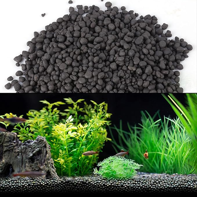 1000 G Aquarium Soil, Aquatic Soil, Aquatic Soil, Aquarium Plant Soil, Aquatic Plant Soil, Aquatic Soil Substrate, Easy to Use, Bottom Water