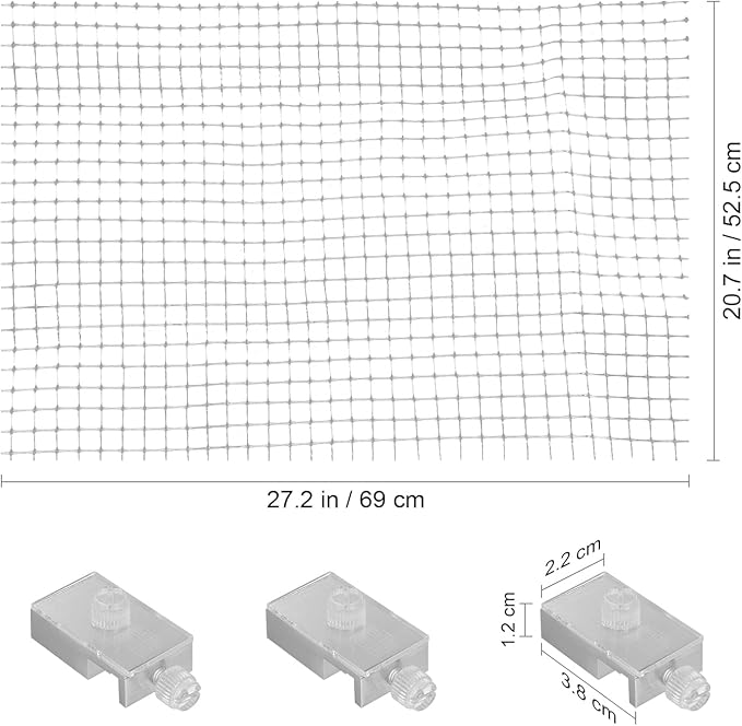 1 Set of 10 Gallon Aquarium Lid - Mesh Cover for Fish Tanks, Practical Netting Cover to Prevent Fish Jumping Out