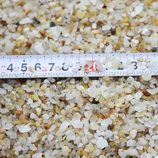 12lb Coarse Sand Stone, Silica Sand for Plant, Soil Cover Succulent and Cactus Bonsai Horticultural Sand, Natural Decorative Sand for Vases Fillers.