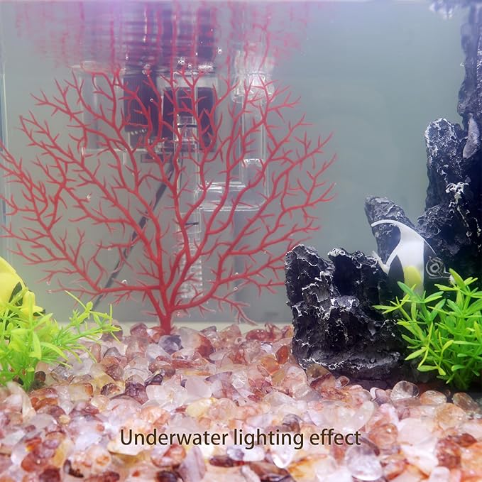 0.96LB Crushed Quartz Pebbles Fish Tank Gravel Succulent Rocks Aquarium Decorative Vase Filler Natural Stones Tumbled Polished Bulk - Crystal Pebbles