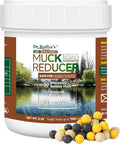 Dr.Raifya's Muck Reducer - 8 OZ - Natural Pond Sludge Solution, Effectively Removes Muck in Koi Pond, Bird Baths, Fountains & Turtle Ponds, Beneficial Bacteria Safe for Fish & Wildlife, Easy to Use