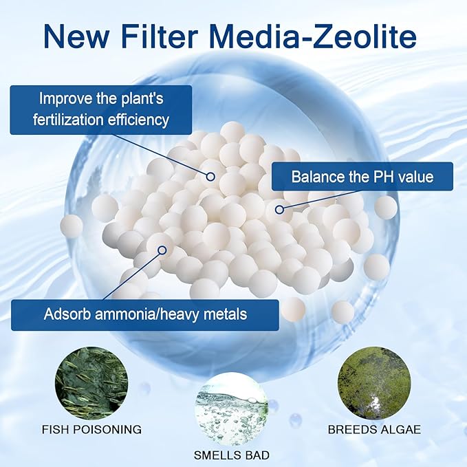 12 Pack Large Assembled Aquarium Filter Cartridge for Whisper Bio-Bag Power Filters, Replacement Filter Cartridges for Whisper 20i/40i IQ20/30/45/60 PF20/30/40/60 Power Filter ﻿