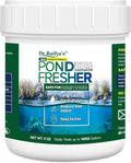 Dr. Raifya's Pond Fresher - 5 OZ - Natural Water Clear & Odor Control in Koi Pond, Bird Baths & Fountains, Beneficial Bacteria & Enzymes Safe for Fish, Pets, Wildlife & Plants, Easy to Use