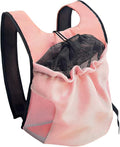 Cat Backpack Front Carrier for Small Dogs - Lightweight Pet Backpack Carrier for Travel, Hiking, Cycling & Outdoor (Pink, Medium)