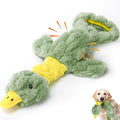 Large Plush Squeaky Dog Toys for Aggressive Chewers, Interactive Tug of War Puppy Toys for Indoor Play - Duck Stuffed Dog Toys with Soft Fabric for Small, Medium, and Large Pets