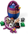 10 Pack Mystery Mini Animal Packs - 3D Printed Articulating Figurines - Unique and Fun Designs Includes Mystery Egg - Stress Relief (10 Pack)
