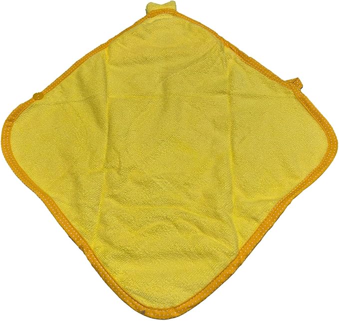 Dog Hooded Bathrobe Towel, Fast Drying Bath Towel Absorbent Warm Blanket Yellow L