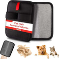 Electrostatic Pet Hair Remover Glove, Newly Upgraded Reusable Electrostatic Pet Hair Gloves, Pet Hair Remover Tool for Clothing, Couch, Carpet, Car Seat (2Pcs)