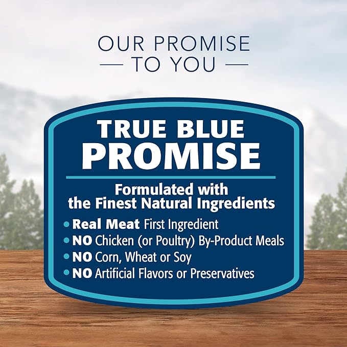 Blue Buffalo Wilderness Rocky Mountain Recipe High Protein, Natural Puppy Dry Dog Food, Red Meat 4-lb