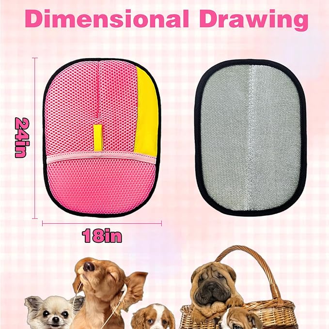 4PCS Upgraded Pet Hair Removal Gloves for Dogs & Cats, Pet Hair Removal Glove, Reusable Electrostatic Pet Hair Glove with Pet Hair Remover, Thickened Pet Hair Mitt for Clothing,Couch, Carpet, Car Seat