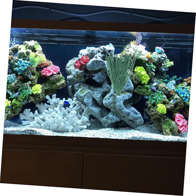 10pcs Spawning Mops for Aquarium Fish Breeding Floating Hideout for Breeding Fish Tank Decor Shrimp Shelter Hiding Grass for Aquarium