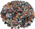 0.96LB Natural Pebbles Aquarium Decorative Crushed Stones Fish Tank Gravel Succulent Rocks Vase Filler Bulk Tumbled Polished Irregular Shaped