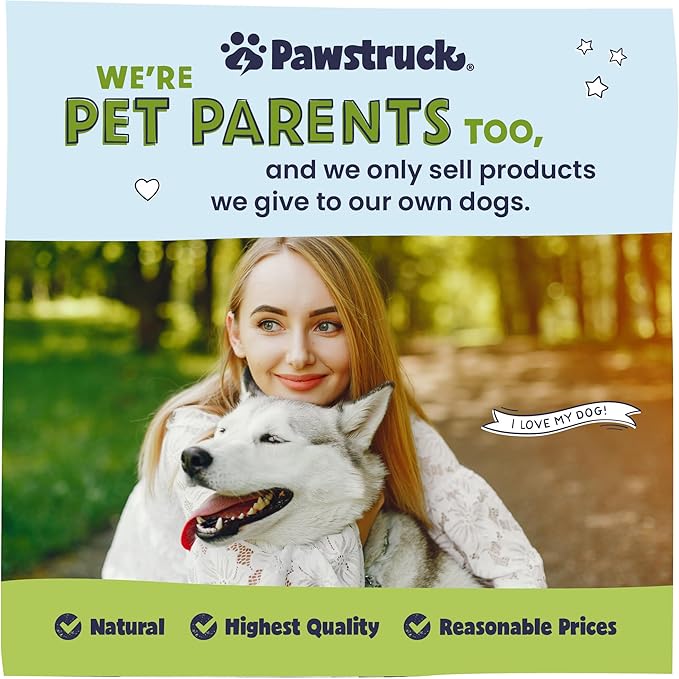 Pawstruck Small 3" Filled Dog Bones, Peanut Butter Flavor - Made in USA Long Lasting Stuffed Femur for Aggressive Chewers Dental Treat - Pack of 10 - Packaging May Vary
