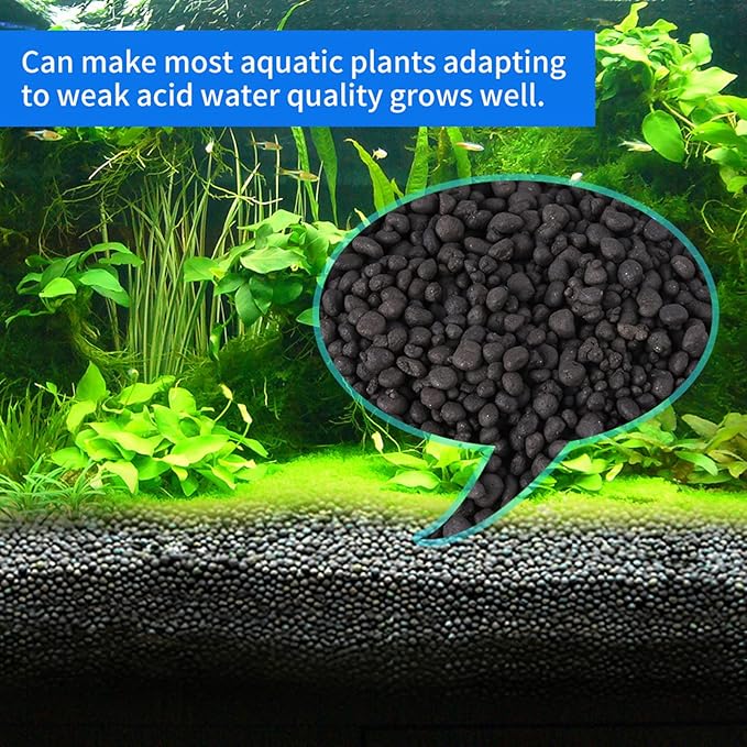 1000 G Aquarium Soil, Aquatic Soil, Aquatic Soil, Aquarium Plant Soil, Aquatic Plant Soil, Aquatic Soil Substrate, Easy to Use, Bottom Water