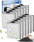 12 Pack Cat Water Fountain Filter Replacement Compatible with PetSafe Outlast Pumpless Fountains, Fit for Viva Stainless Steel Cat Fountain