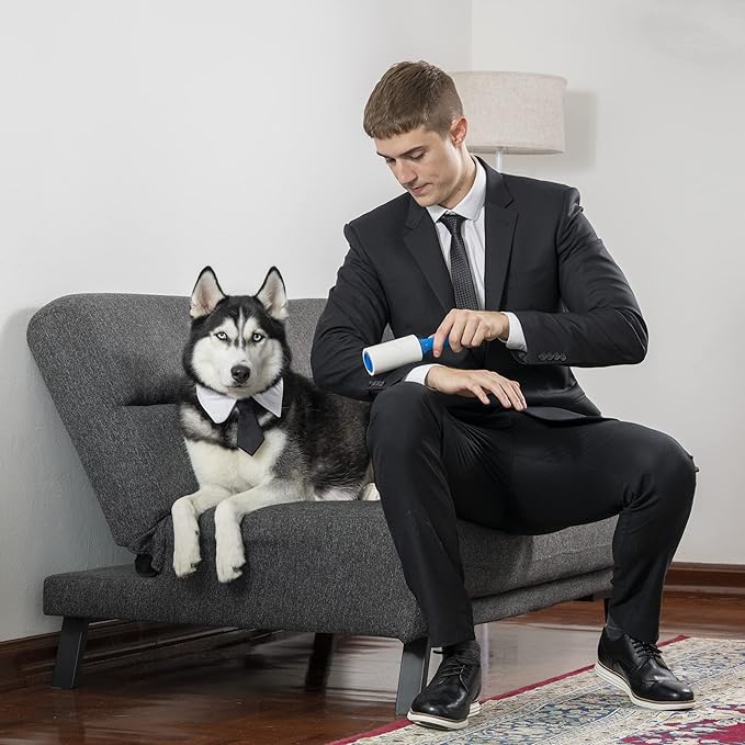 PetLovers Lint Rollers for Pet Hair Extra Sticky 6 Pack - Lint Remover for Clothes