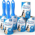 PetLovers Extra Sticky Lint Roller Mega Value Set 600 Sheets for Pet Hair Removal, Dog and Cat Lint Remover 6 Pack