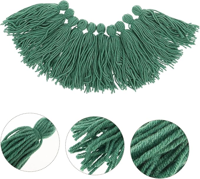 10pcs Spawning Mops for Aquarium Fish Breeding Floating Hideout for Breeding Fish Tank Decor Shrimp Shelter Hiding Grass for Aquarium