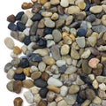 10LB Decorative River Rocks Gravel -2/5" Mixed Color Gravel for Vase Filling, Flower Pot Paving. Gravel for Garden Decoration,Landscaping,Aquarium Aquascape Gravel, Fish Tanks Gravel(8-12MM)