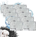 10 Pack Small Filter Cartridges for Aqueon,Small Fish Tank Replacement Filter for Aqueon QuietFlow E Internal Power Filter Size 10 and MiniBow Aquarium Filters Size 1, 2.5 and 5 Gallon
