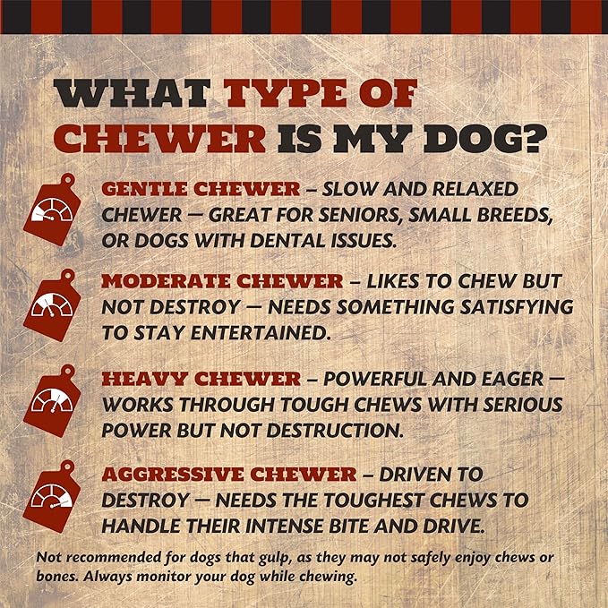 10" Beef Rib Dog Bones for Small, Medium and Large Breed Dogs, Natural, Tough, Dental Treat, Chew Toy, Made in The USA, 8 Count
