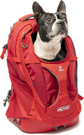 Kurgo G-Train Dog Carrier Backpack - Comfortable Travel Bag - Waterproof Armorsole Base - Convertible Backpack to Carrier - Padded Laptop Compartment - Hands-Free Pet Travel Backpack