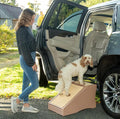 Pet Gear Stramp Stair and Ramp Combination for Dogs/Cats, Easy Step, Lightweight/Portable, Sturdy, Easy Assembly (No Tools Required) 1 Model, Camel